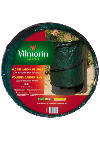 Matériel de jardinage - Sac de Jardin Pliable - 100 L - face recto